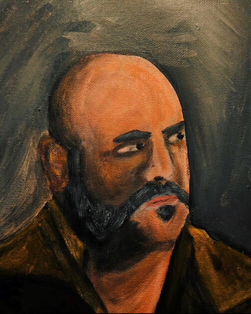 Mr.Gates - Acrylic on Canvas