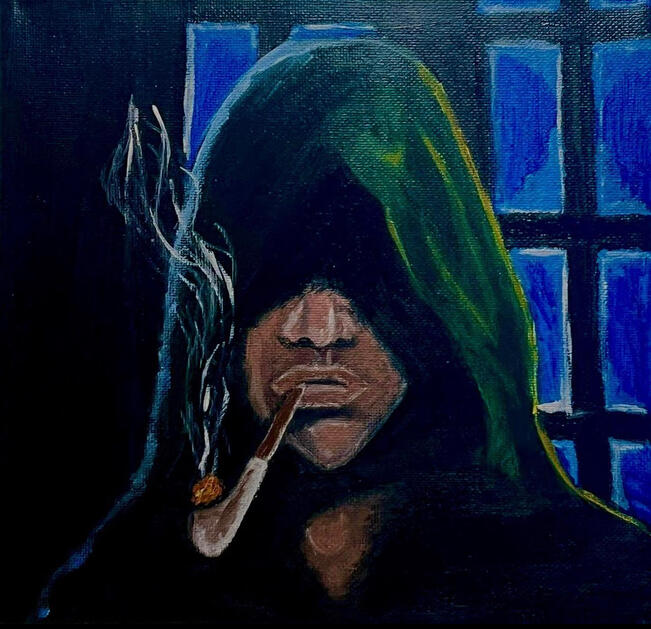 Strider - LOTR - Acrylic on Canvas