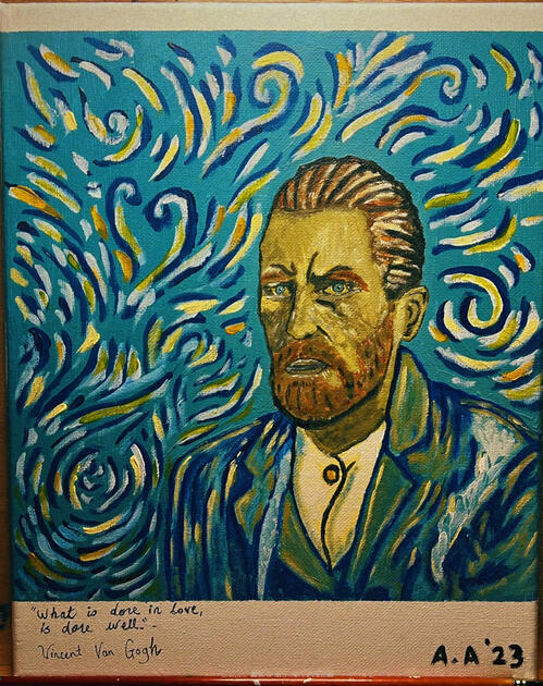 Vincent Van Gogh - Acrylic on Canvas